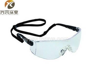 霍尼韦尔1004947黑色可调节角度及长度镜框防护眼镜