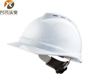 MSA V-Gard500PE豪华型安全帽(白色) 