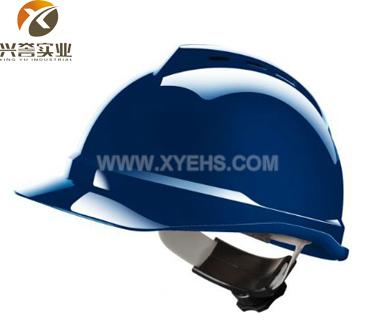 MSA V-Gard500ABS豪华型安全帽(蓝色)