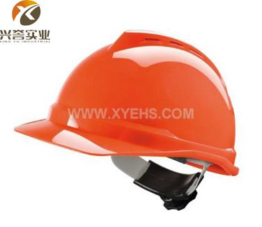 MSA V-Gard500PE豪华型安全帽(橙色)