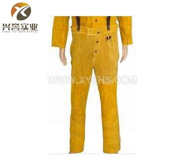 AP2230金黄色全皮焊接防护裤