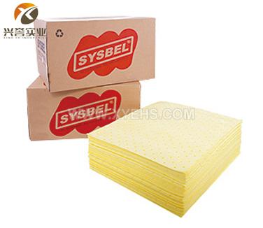 SYSBEL/西斯贝尔 液体化学品专用吸附棉片