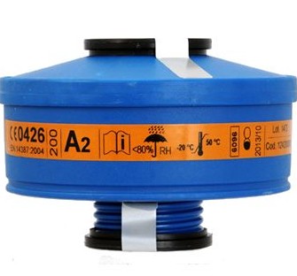 A2有机气体滤毒罐