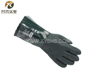 霍尼韦尔850FWG 重型带衬PVC防化手套