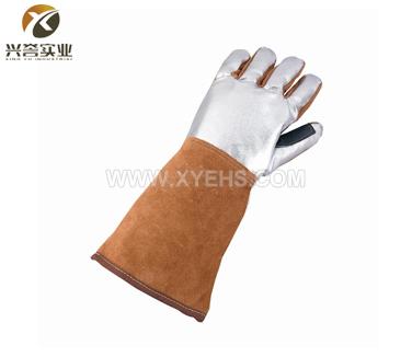 霍尼韦尔2058698 镀铝皮革焊接隔热手套（右手）