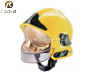 梅思安10158928 F1XF标准款消防头盔 黄色