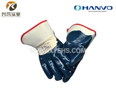 恒辉NG423 3/4丁腈涂层光面手套（耐磨耐割）