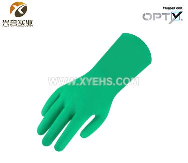 多给力 OP-358 丁腈耐溶剂作业手套防化手套