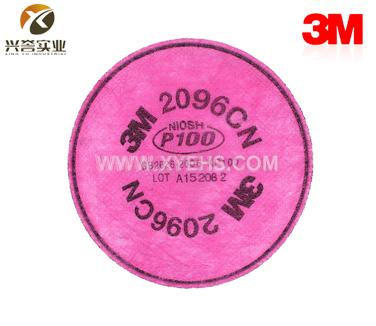 3M 2096CN P100酸性气体异味颗粒物滤棉