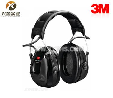 3M PELTOR Protac III MT13H220A黑色头黑色头戴式 普通降噪 环境声音耳罩