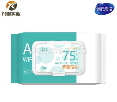 海氏海诺 倍适威 75%酒精湿巾14*18cm（50片/包）